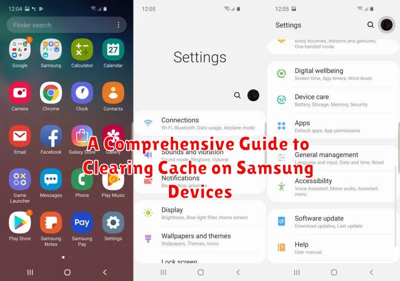 A Comprehensive Guide to Clearing Cache on Samsung Devices