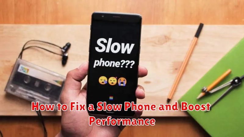How to Fix a Slow Phone and Boost Performance