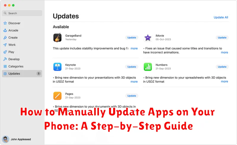 How to Manually Update Apps on Your Phone: A Step-by-Step Guide